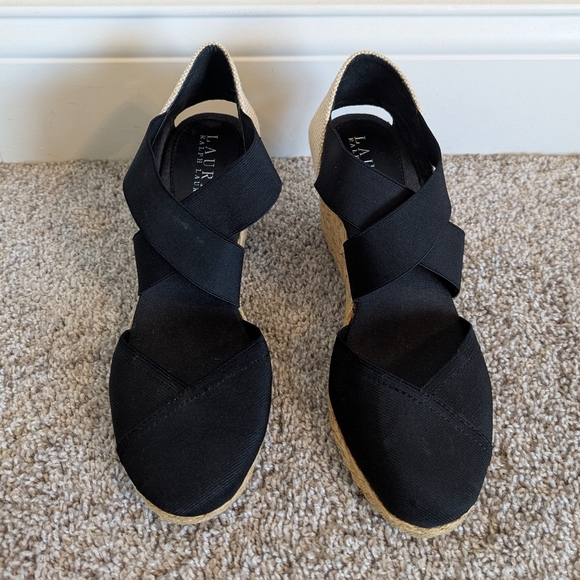 Lauren Ralph Lauren Collins Espadrille sz 9 - Picture 2 of 6